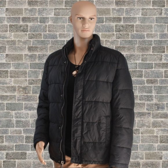 Andrew Marc Other - Andrew Marc Black Quilted Full Zip Puffer Jacket Medium